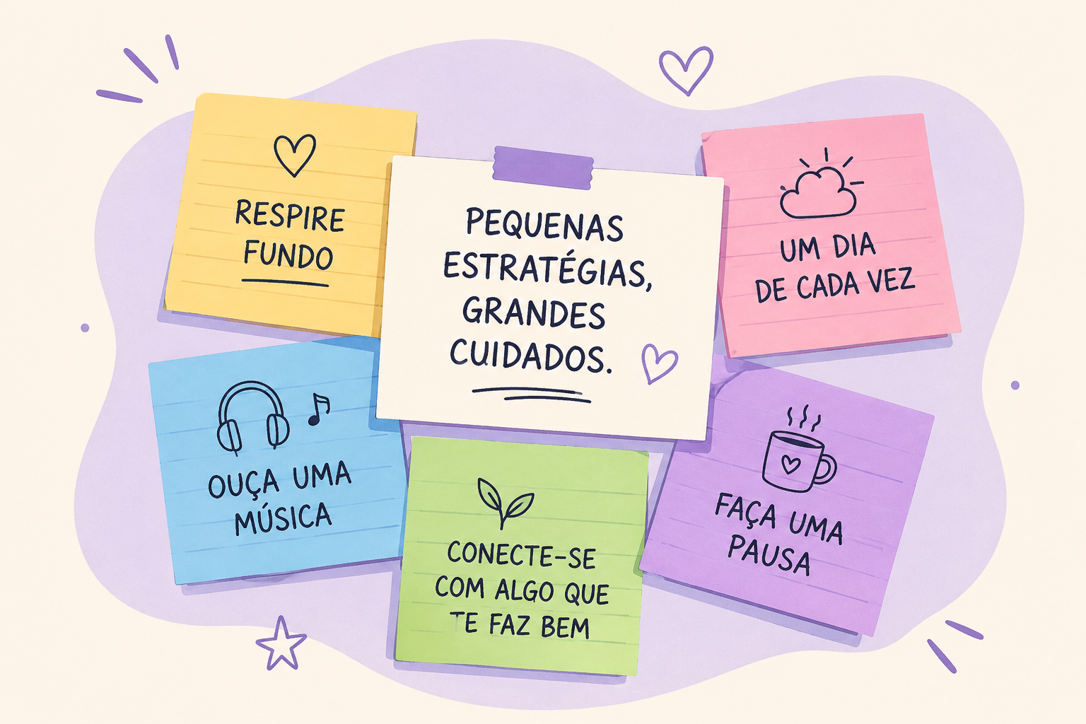 A importância dos cartões de enfrentamento: pequenos lembretes que fazem grande diferença
